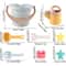 Ocean Adventure Beach Toys for Kids Sand Play Set with Bucket, Watering Can & Sea Creature Molds
