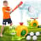 Snail Splash Baseball Sprinkler Toy For Kids With Rotating Water Spray 0
