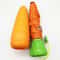Kids Carrot Umbrella Windproof Rain Parasol for Toddlers & Children