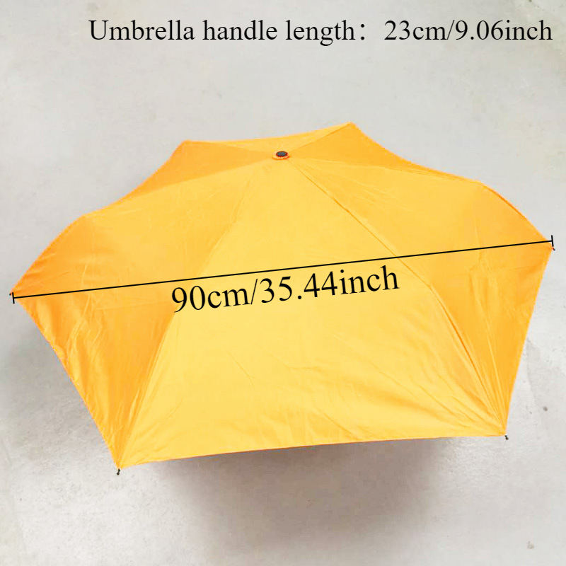 Kids Carrot Umbrella Windproof Rain Parasol for Toddlers & Children