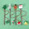 Christmas Interactive Cat Wand Toy With Bell For Indoor Cats And Kittens 1