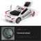 Flash Patrol Police Car Toy with Lights, Sound & Universal Wheels for Toddlers