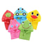 Cartoon Animal Kids Raincoat Waterproof Toddler Rain Poncho Jacket