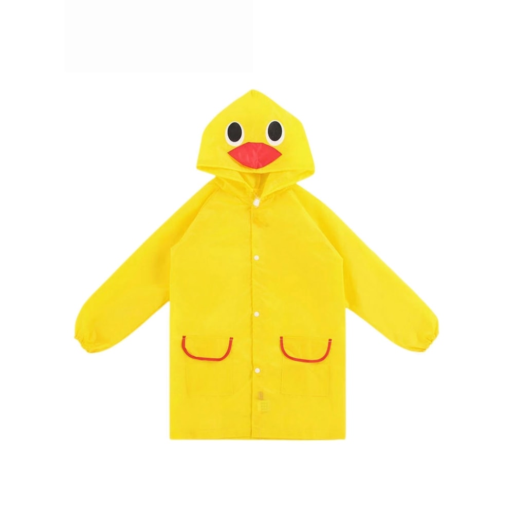 Cartoon Animal Kids Raincoat Waterproof Toddler Rain Poncho Jacket