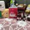 Mini Budweiser Beer Bottle Set for Dollhouse Bar Decor & Pretend Play Accessories