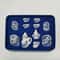 Mini Ceramic Tea Set for Dollhouse Play Kids Tea Party Toy with Miniature Cups and Plates
