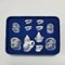 Mini Ceramic Tea Set for Dollhouse Play Kids Tea Party Toy with Miniature Cups and Plates