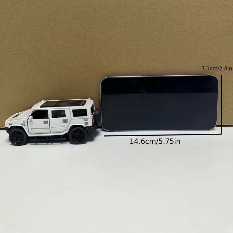 Adventure Force Diecast SUV Toy Car with Pull Back Action & Opening Doors
