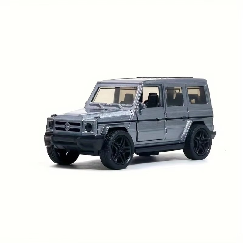 Adventure Force Diecast SUV Toy Car with Pull Back Action & Opening Doors