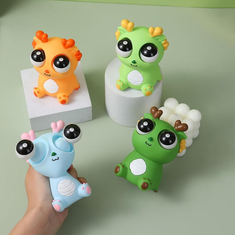 Dragon Pop Eye Stress Relief Fidget Toy For Kids Adults 2