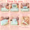 CozyGlow Portable Baby Wipe Warmer USB Travel Wipes Dispenser for Newborns