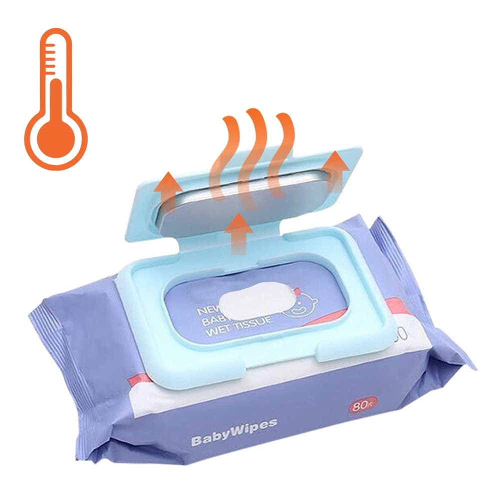 CozyGlow Portable Baby Wipe Warmer USB Travel Wipes Dispenser for Newborns