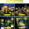 Solar Firework Garden Lights Waterproof LED Dandelion Landscape Decor