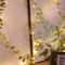 Golden Leaf Fairy String Lights Battery Powered LED Decor for Weddings, Bedrooms & DIY Crafts