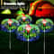 Solar Firework Garden Lights with Modes Waterproof Outdoor Pathway Decor
