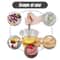 Speed Manual Hand Mixer for Baking, Baby Food & Sauces Battery Free Kitchen Blender