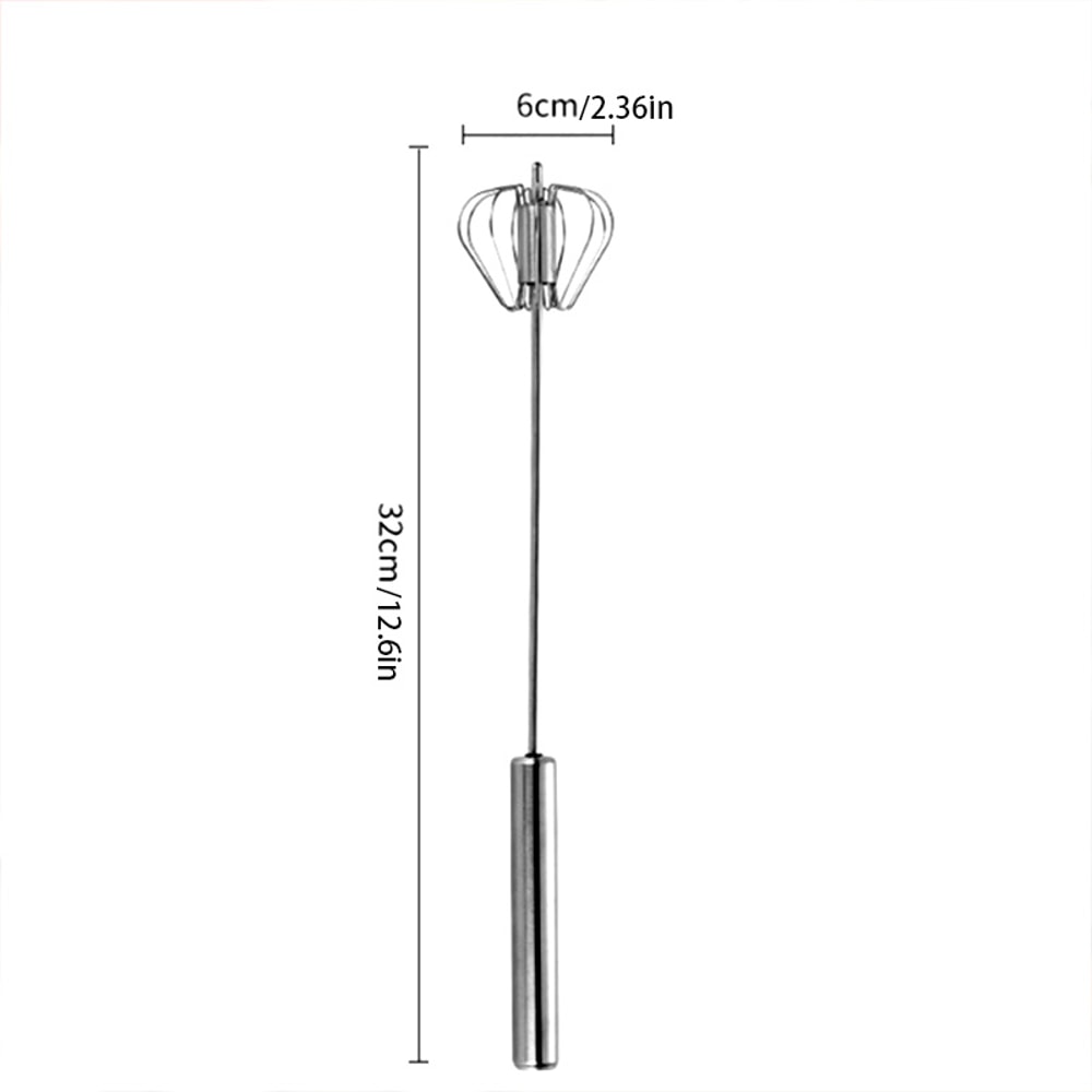 Speed Manual Hand Mixer for Baking, Baby Food & Sauces Battery Free Kitchen Blender