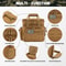 Tactical Insulated Cooler Bag Leakproof Lunch Box For Work Camping Outdoor Travel 2