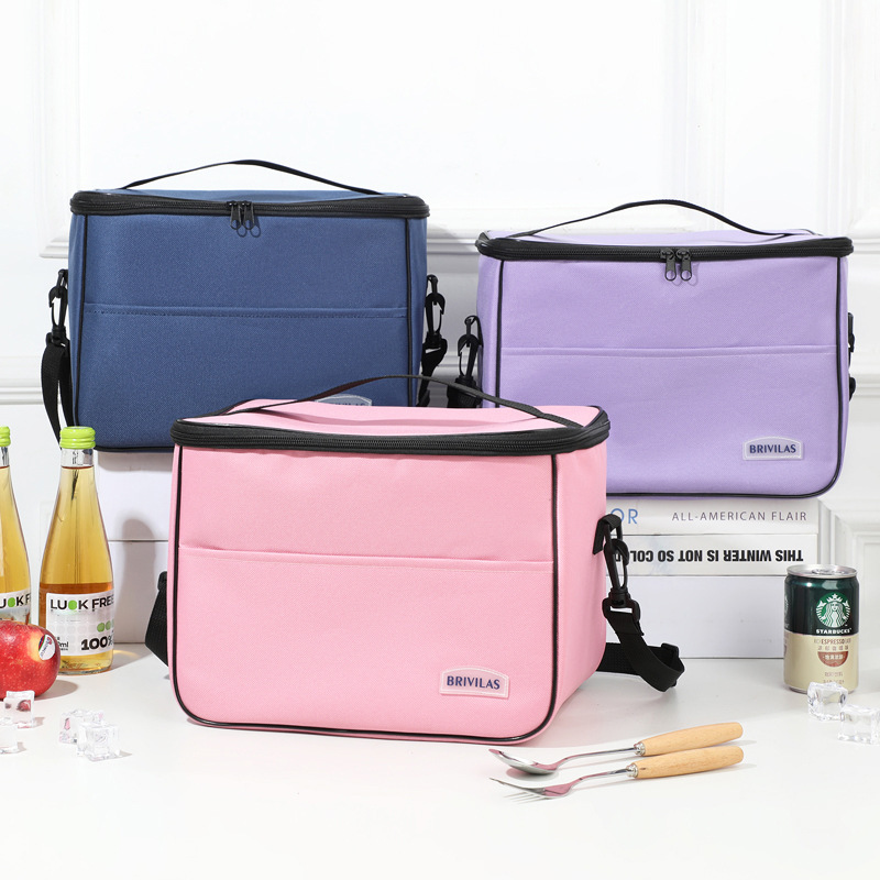FreshKeep Insulated Lunch Tote Large Lunch Bag for Work, School & Travel