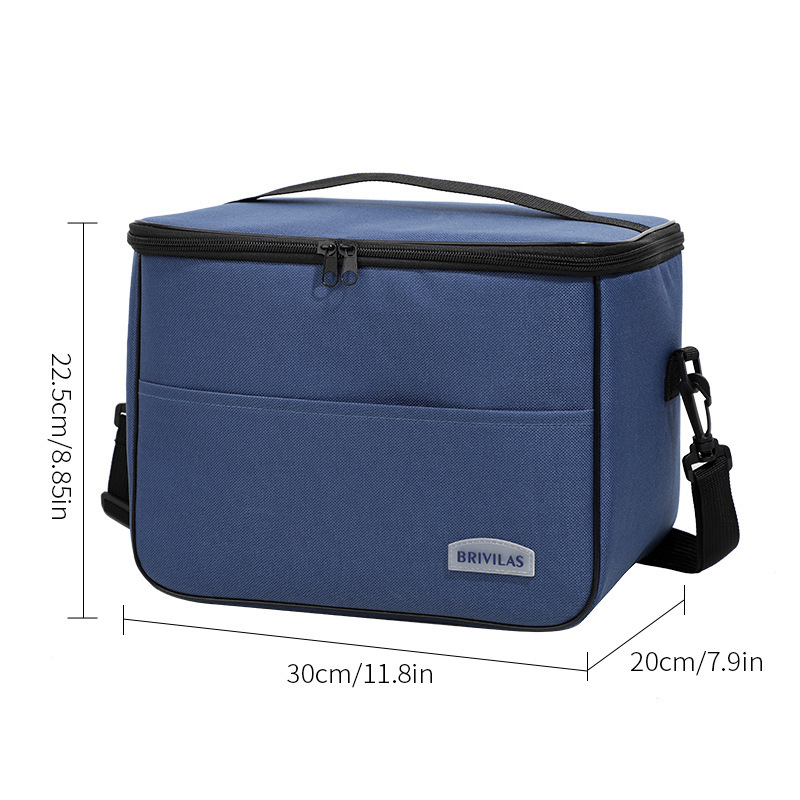 FreshKeep Insulated Lunch Tote Large Lunch Bag for Work, School & Travel