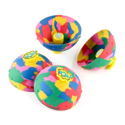 camo spin bounce bowl toy for kids outdoor play