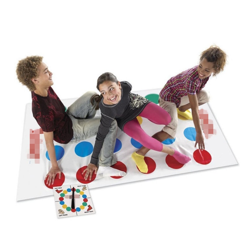 Family Twist Challenge Mat Game for Kids and Adults Indoor Party Fun