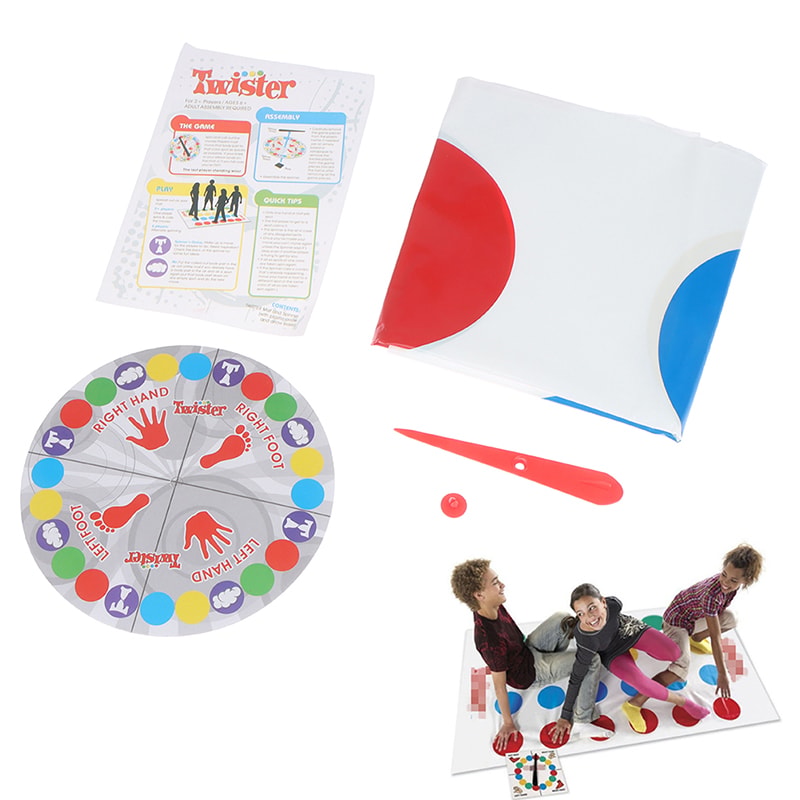 Family Twist Challenge Mat Game for Kids and Adults Indoor Party Fun