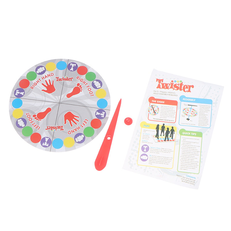 Family Twist Challenge Mat Game for Kids and Adults Indoor Party Fun