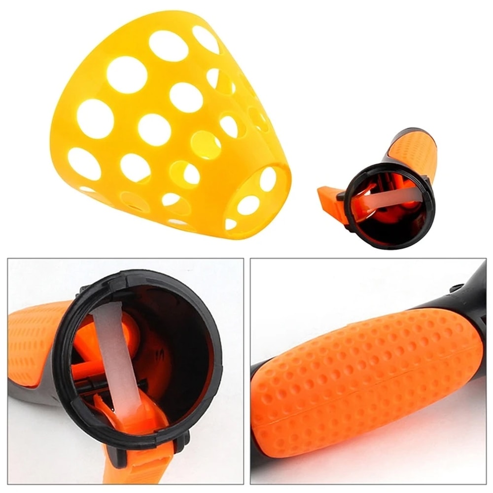 Rocket Pop Catch Ball Launcher Set for Kids and Family Outdoor Games