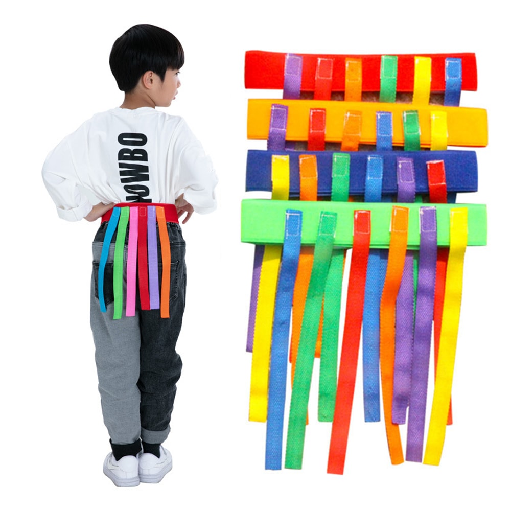Kids Tail Chase Game Set Outdoor Team Building Sport Toy For Children Family Fun 1