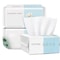 SoftGlow Disposable Face Towels Pack Travel Makeup Remover Facial Cleansing Towels 4