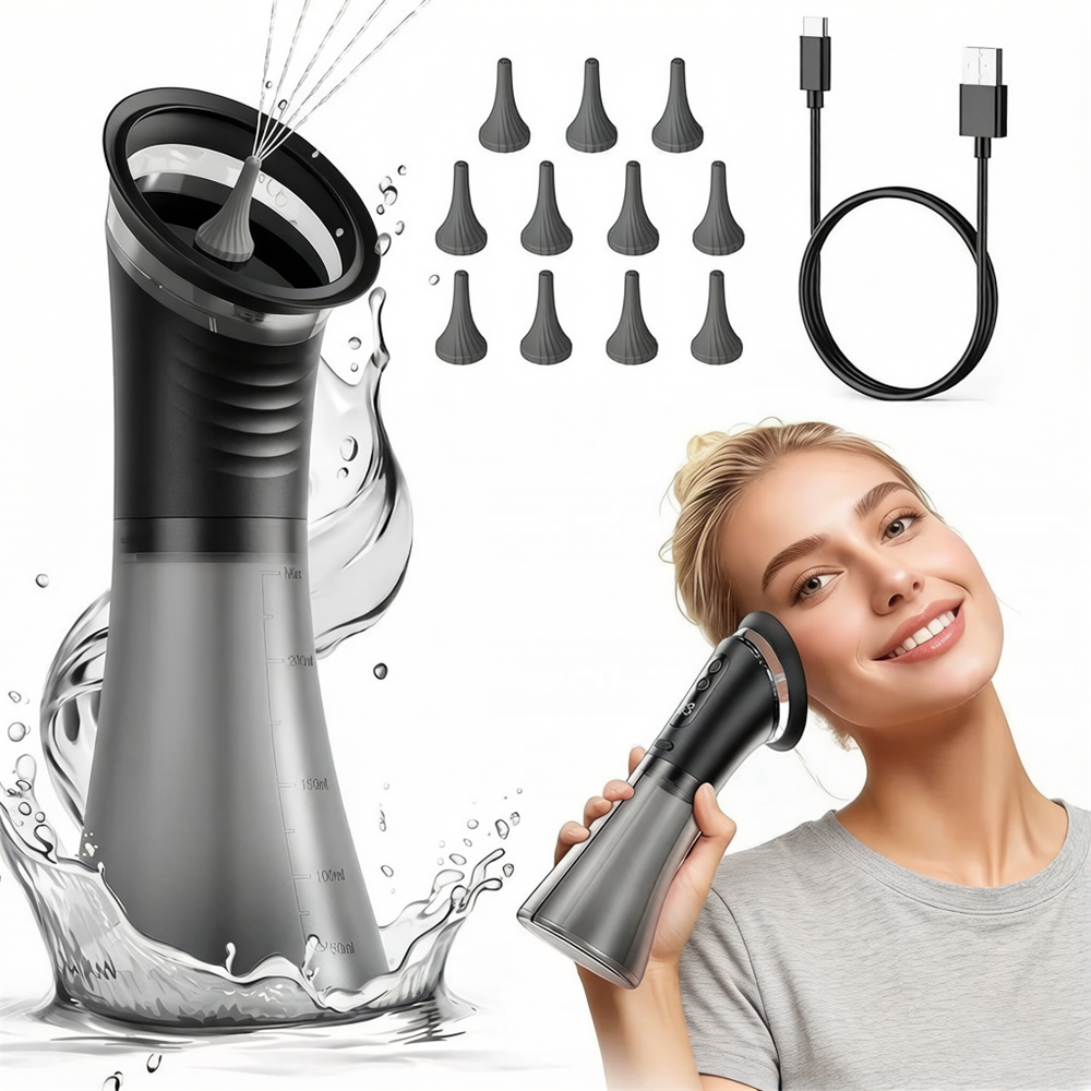 Smart Ear Irrigation Cleaner Pro Water Powered Ear Wax Removal Kit With Pressure Modes 0