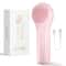 GlowTherm Silicone Face Scrubber Heated Facial Cleansing Brush with Speed Sonic Massage