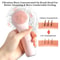 GlowTherm Silicone Face Scrubber Heated Facial Cleansing Brush with Speed Sonic Massage