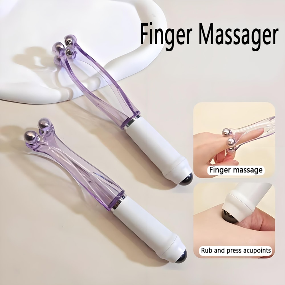 Finger Reflex Acupressure Massager Roller for Hand Therapy, Joint Relief & Blood Circulation