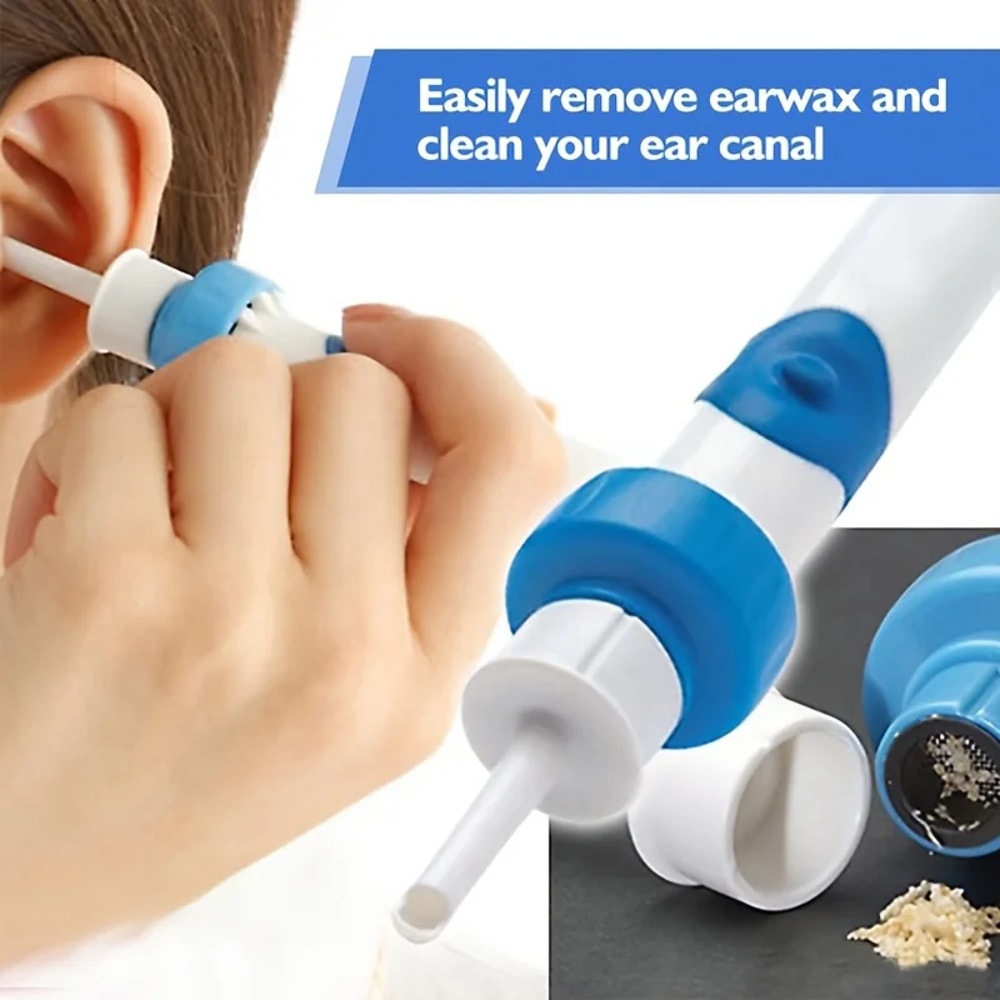 ClearFlow Portable Ear Wax Removal Kit With Gentle Vacuum Suction Cleaner 4