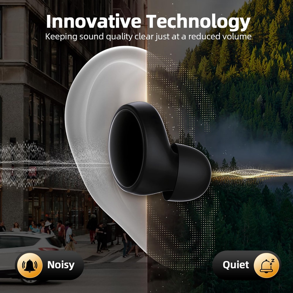 SilentComfort Sleep Ear Plugs for Noise Reduction and Reusable Hearing Protection