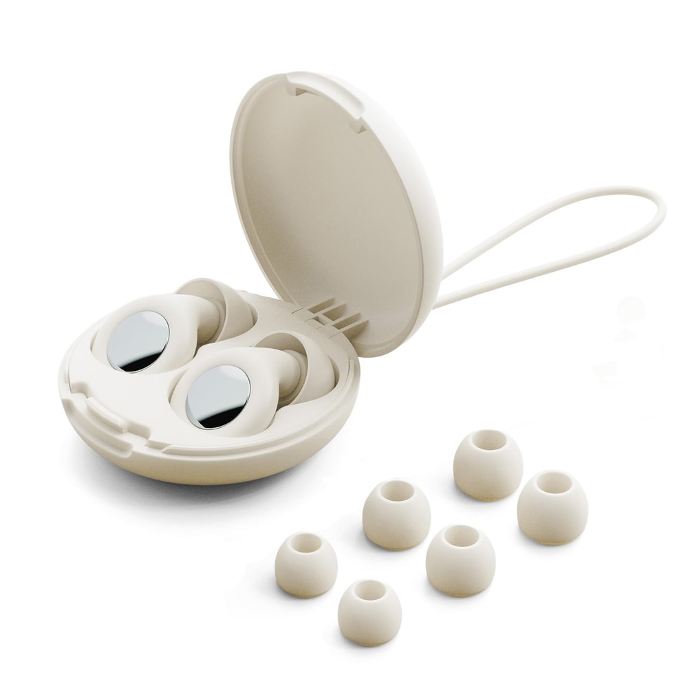 SilentComfort Sleep Ear Plugs for Noise Reduction and Reusable Hearing Protection
