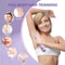 Bikini Trimmer & Electric Razor for Women Waterproof Wet & Dry Shaver