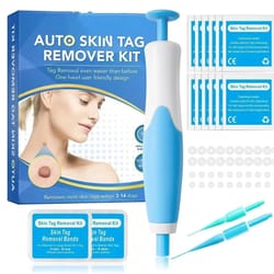 painless skin tag remover & wart removal kit for face and body care
