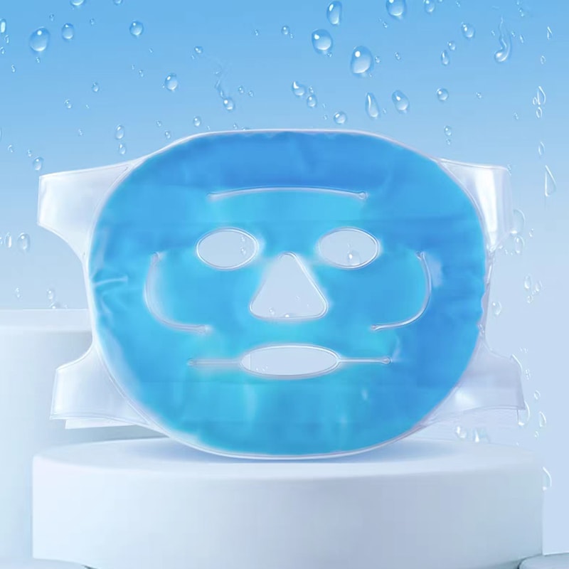CryoGlow Cooling Gel Face Mask For Puffy Eyes Cold Therapy Skincare Mask 7