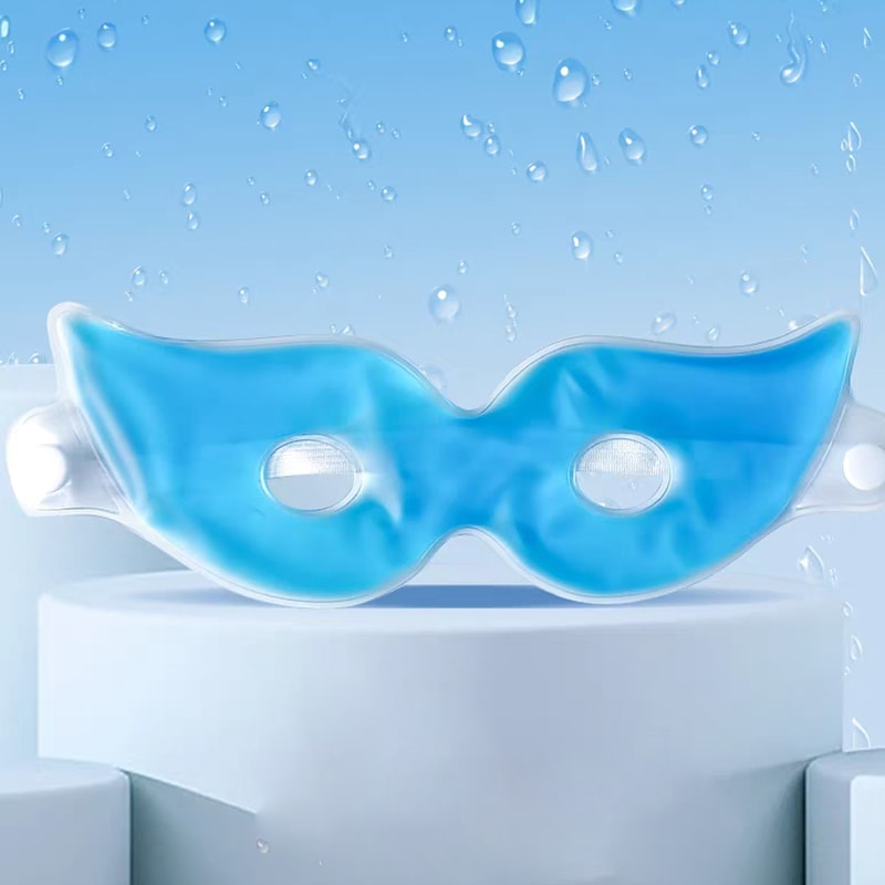 CryoGlow Cooling Gel Face Mask For Puffy Eyes Cold Therapy Skincare Mask 6