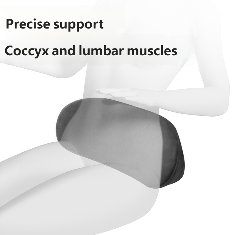 ErgoDrive Memory Foam Lumbar Support Cushion for Car Seat and Office Chair