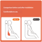 ErgoDrive Memory Foam Lumbar Support Cushion for Car Seat and Office Chair