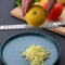 Premium Stainless Steel Lemon Zester & Cheese Grater for Citrus, Garlic, Ginger & Chocolate
