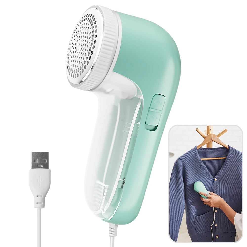 Portable Electric Fabric Shaver & Lint Remover for Clothes, Sweaters and Upholstery