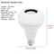 Bluetooth Speaker Light Bulb with RGB Color Changing LED and Remote Control
