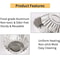 Piece Egg Tart Mold Set Reusable Stainless Steel Tart Pans for Mini Pies, Cupcakes & Pastry Baking