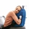 CloudRest Inflatable Travel Pillow for Airplanes, Office Naps & Outdoor Adventures