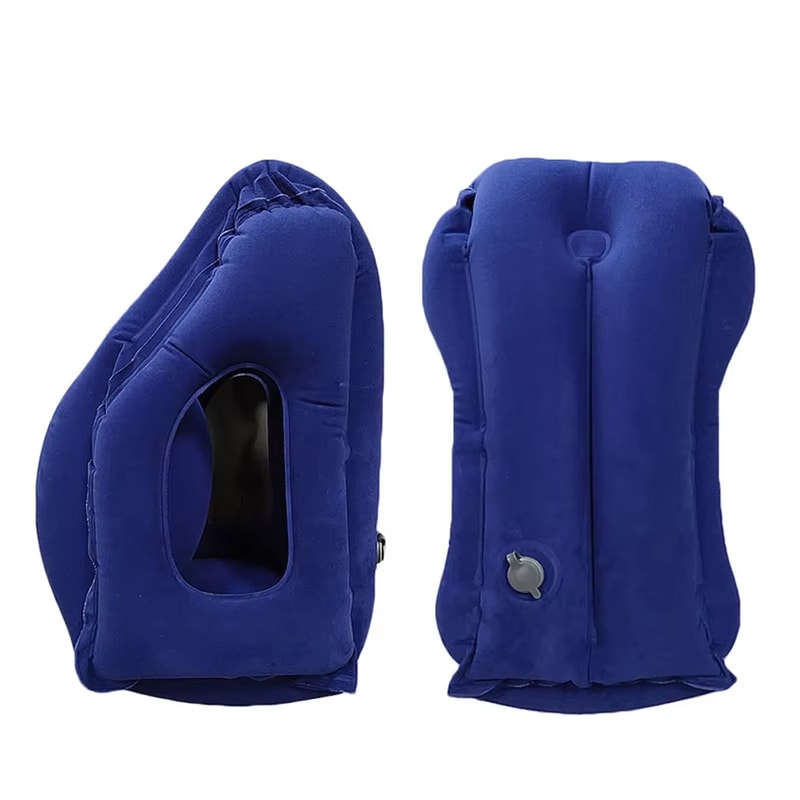 CloudRest Inflatable Travel Pillow for Airplanes, Office Naps & Outdoor Adventures